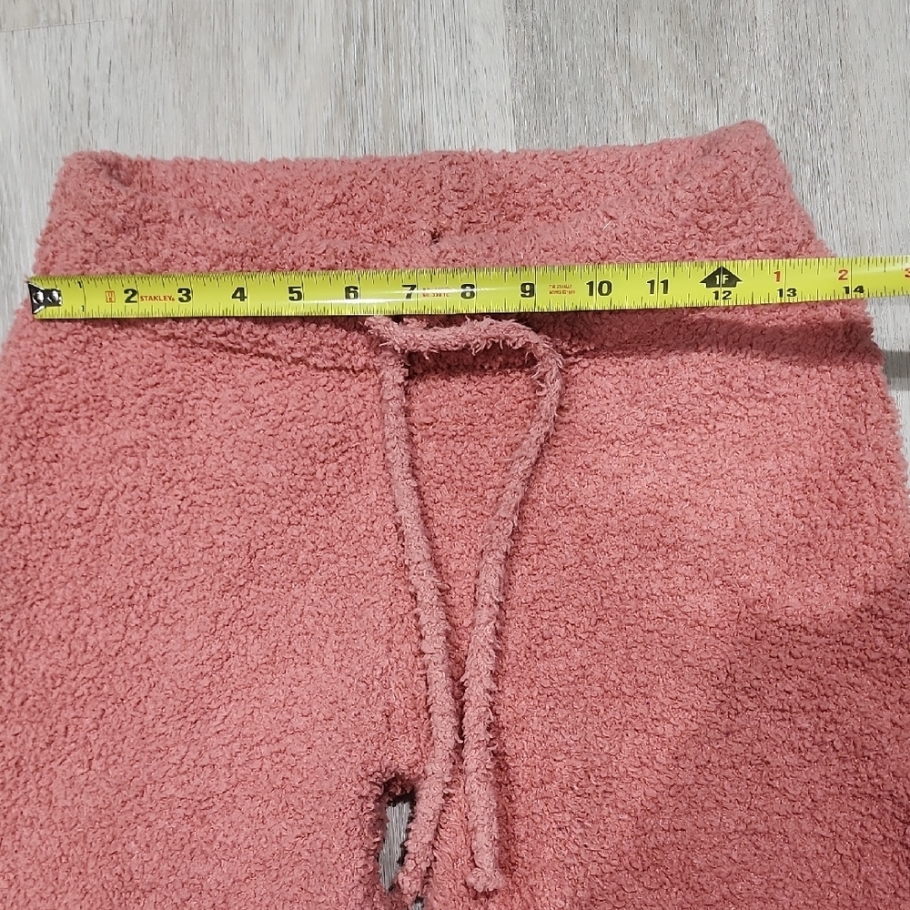 aerie Plush Rose Fleece Wide-Leg Joggers - Picture 5 of 6